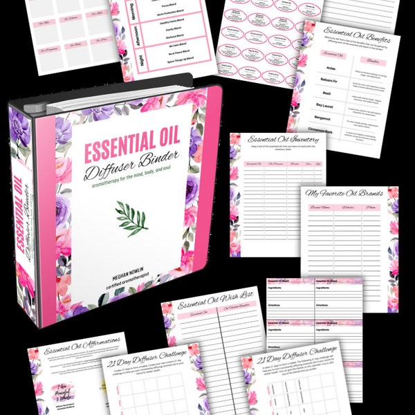 Essential Oil Chart - Etsy