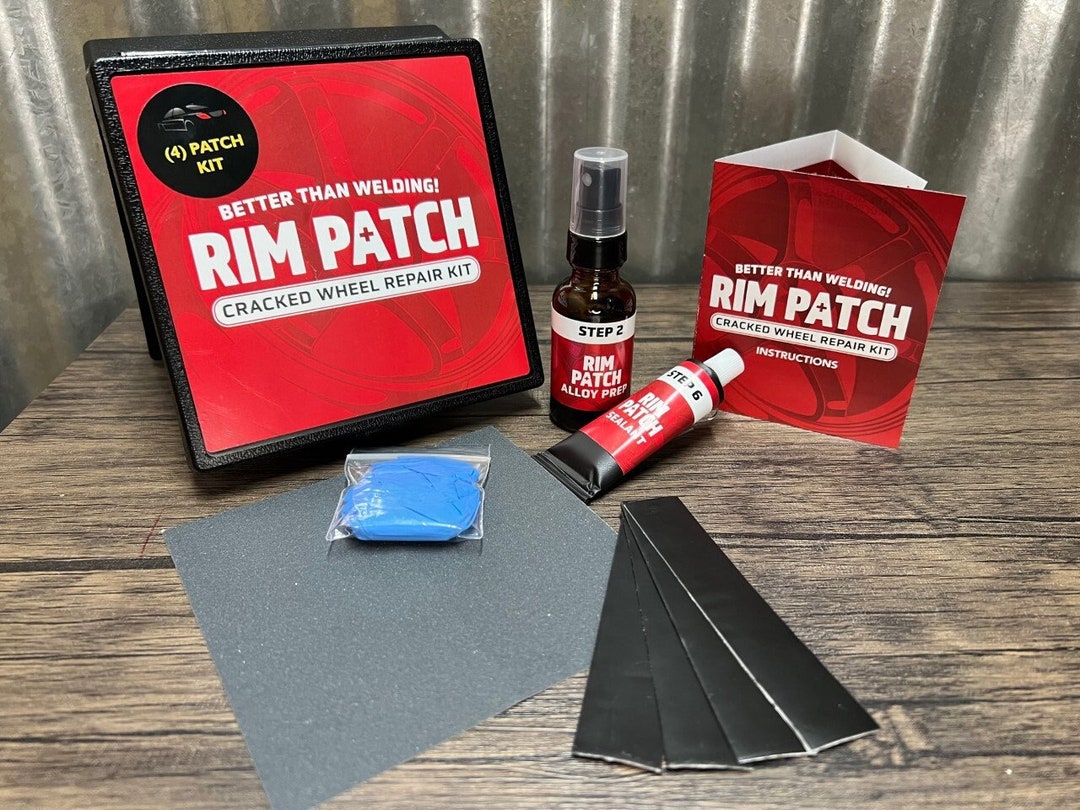Cracked Rim / Wheel Repair Kit better Than Welding 4 Patch Kit Etsy