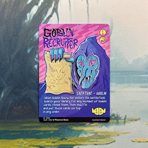 Goblin Recruiter Proxy (Foil or Non-Foil)
