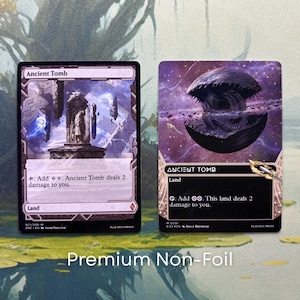 mtg proxy cards etsy Roaming Throne