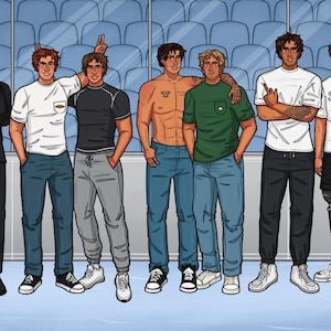 DC Stars team art prints