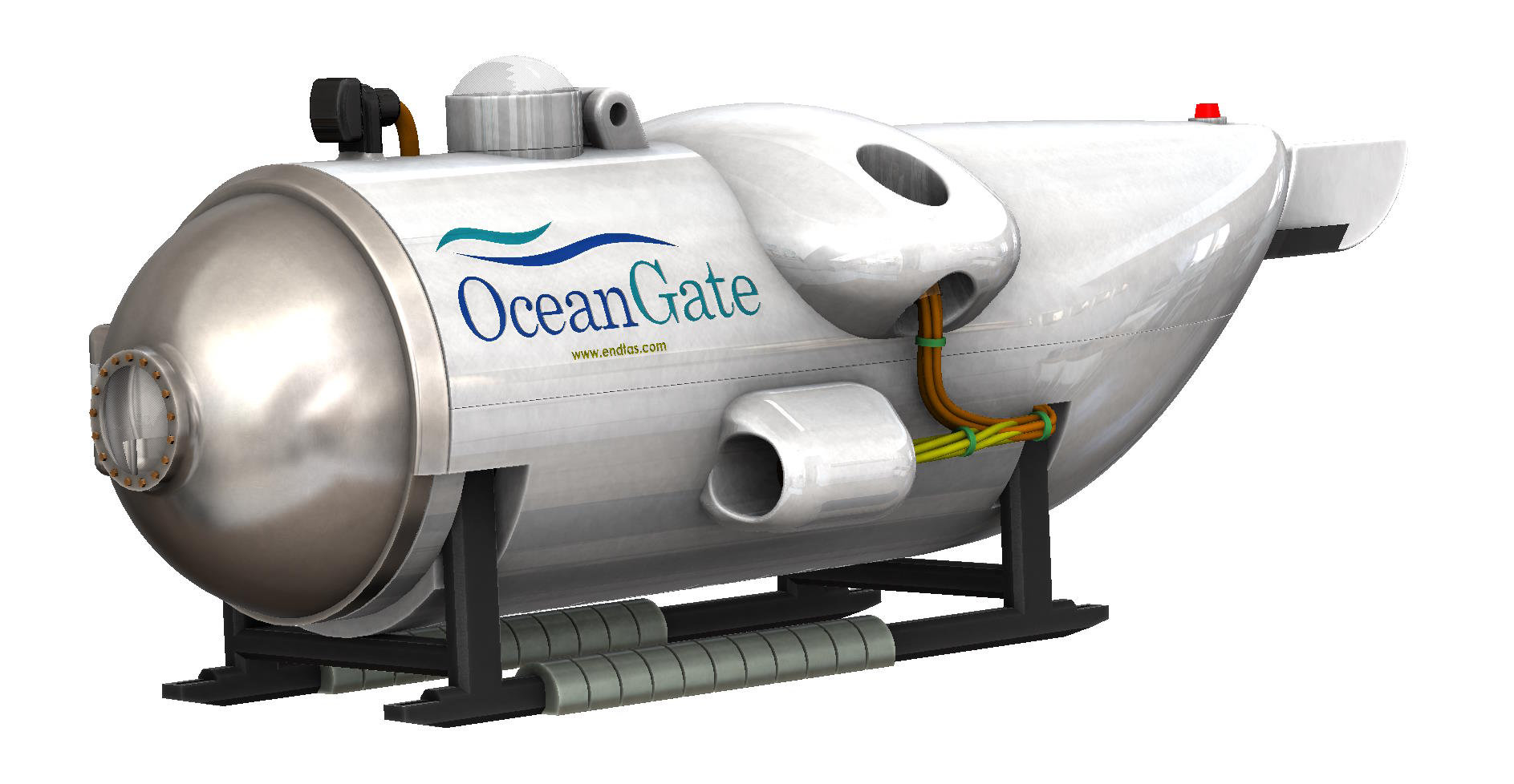Tiefsee-Tauchboot Missing Titanic Deep Sea 3D-Modell zum Ausdrucken