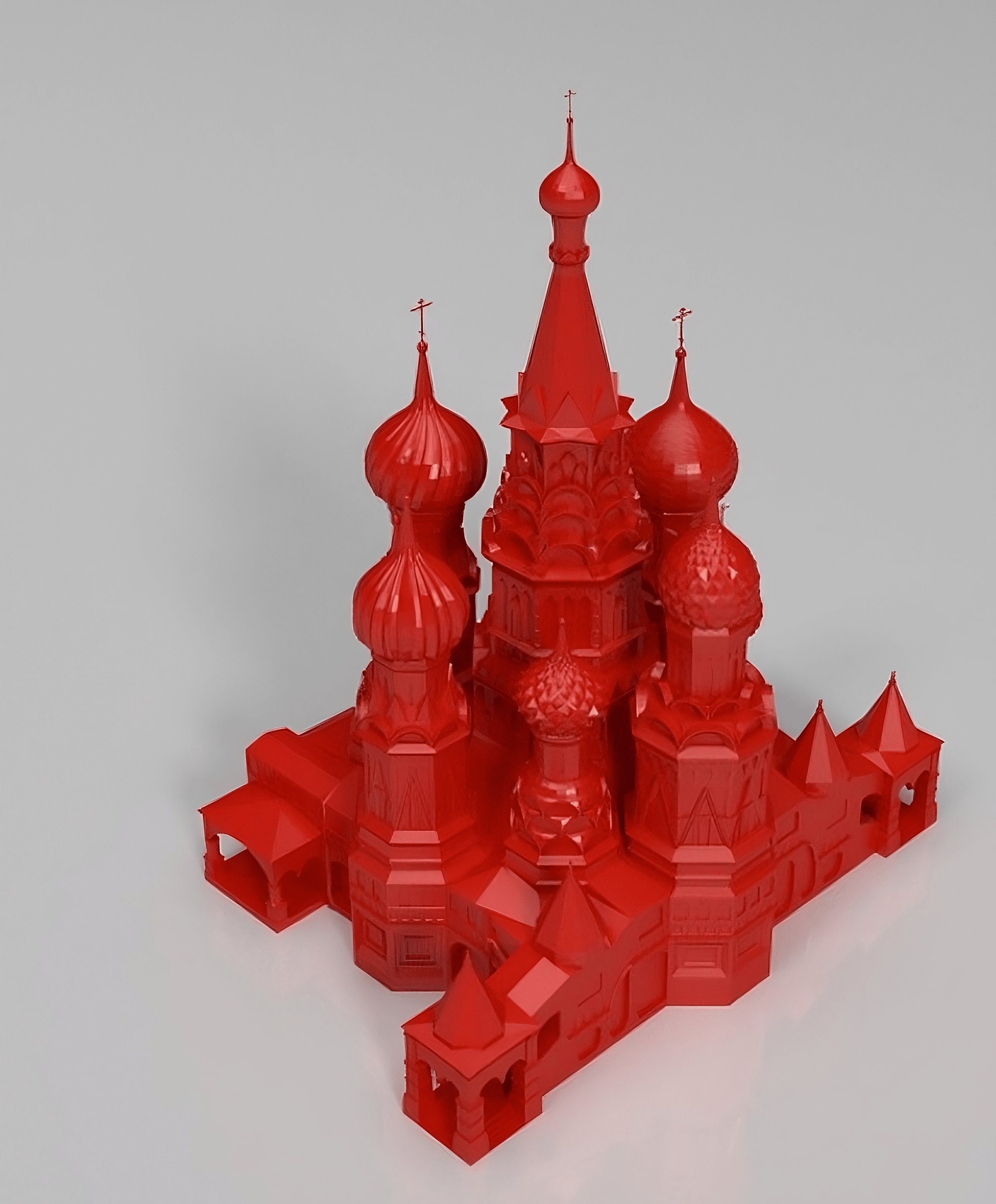 St Basil's Cathedral 3D Stl Printable File Digital Download Building 3d