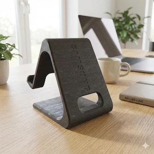 3D Druckbare Handy Halter STL Modell: DIY Wohnkultur (Digitaler Download)