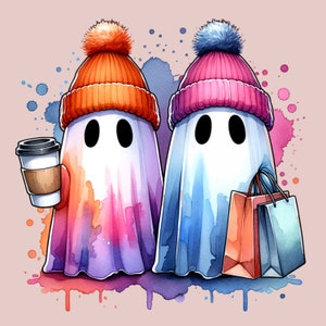 Cute ghost png, Halloween png, coffee png, bougie png, bougie ghost, here for the boos, sticker png, mug png, Trending png, pod, dtf, png