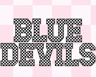 Team Mascot Png Blue Devils Sublimation Design Download Blue Devils Mascot Png Go Blue Devils Png Digital Design Download