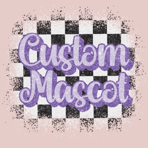 Custom Glitter Mascot Png Big Pride Png School Pride School Spirit Png Custom Mascot Football School Retro Vintage Popular Trendy Png Dtf