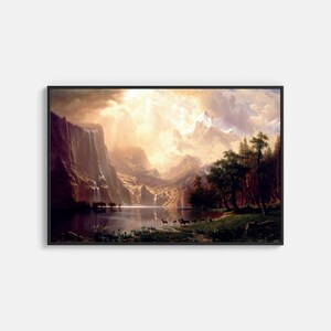 PRINTABLE LANDSCAPE ART | Digital Download | Wall Art | Home Decor | Oil Painting | 19th Century | 0011