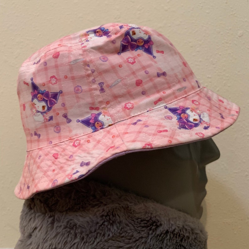 Kuromi Bucket Hat Etsy