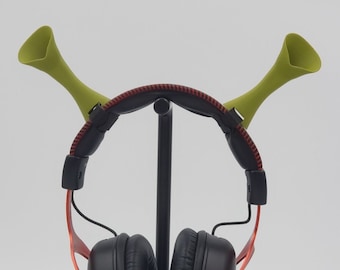 Ogre Ear Attachment for Headset, Gaming and Streaming Headset Accessories, cosplay, Streaming Prop, gaming streamer gift