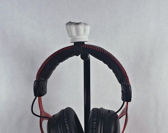 Chef hat Attachment for Headset, Gaming and Streaming Headset Accessories, cosplay, Streaming Prop, gaming streamer gift