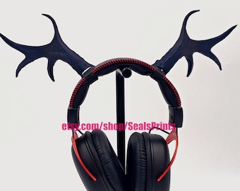 Branch Antler Attachment for Headset, Gaming and Streaming Headset Accessories, cosplay, Streaming Prop, gaming streamer gift