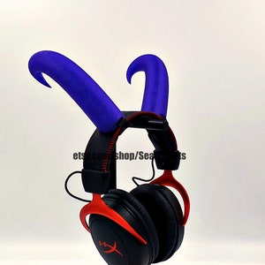 Cartoon Devil Horns Attachment for Headset, Gaming and Streaming Headset Accessories, cosplay, gaming streamer gift, bull horns, demon horns