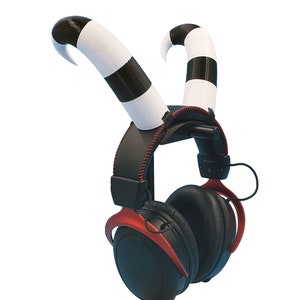 HelluvaBoss Horns Attachment for Headset style 2, Gaming and Streaming Headset Accessories, cosplay, gaming streamer gift, demon horns