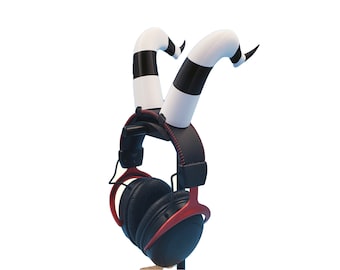 HelluvaBoss Horns Attachment for Headset, Gaming and Streaming Headset Accessories, cosplay, gaming streamer gift, bull horns, demon horns