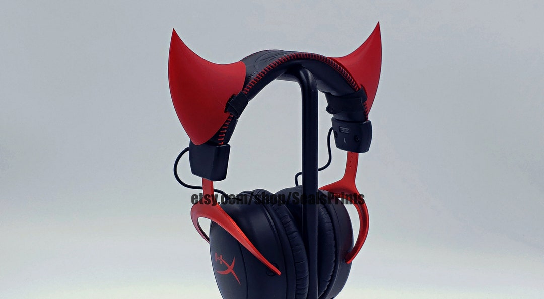 Spike Devil Horn Attachment for Headset, Gaming and Streaming Headset