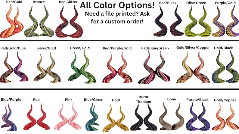 Cartoon Devil Horns Attachment for Headset, Gaming and Streaming Headset Accessories, cosplay, gaming streamer gift, bull horns, demon horns image 7