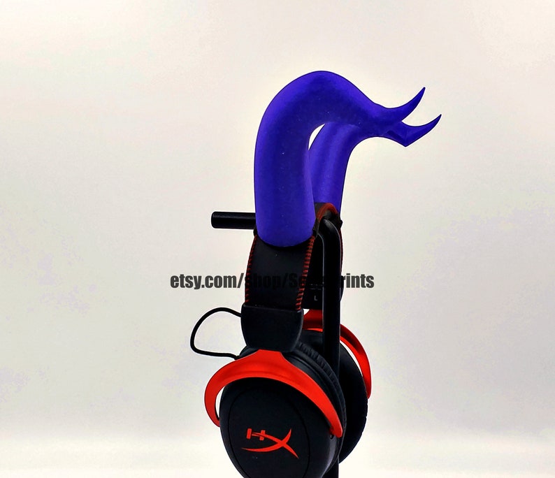 Cartoon Devil Horns Attachment for Headset, Gaming and Streaming Headset Accessories, cosplay, gaming streamer gift, bull horns, demon horns image 2