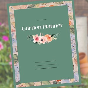 Digital Flower Farm Garden Planner Homestead Undated To Do List, Plant and Harvest Log Planner PDF Download  |  Printable planner