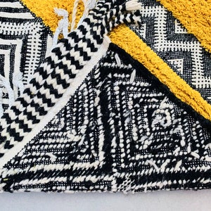 Free shipping, Beni ourain rug, Authentic Moroccan rug, Berber carpet, Genuine Wool rug, Handmade rug, Beni ourain style, Area rug, berbere