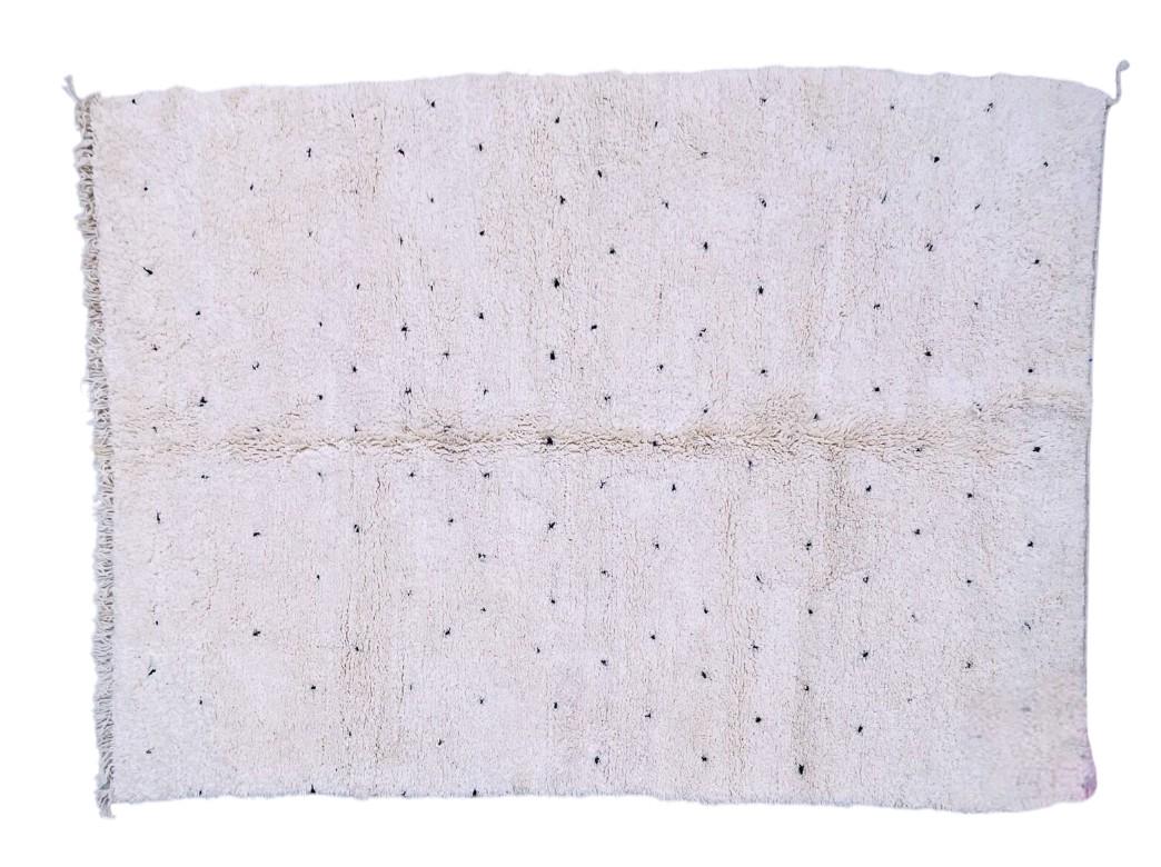 70% OFF** Moroccan Dots Rug, Custom Polka Dot Rug, Black and White ...