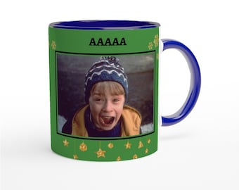 HOME ALONE// CHRISTMAS mug/ tribute mug/ movie mug/Christmas gift idea/Christmas Movie/ cafe mug/ tea mug/ ceramic mug/ 11 oz