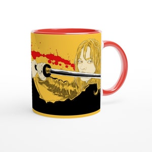 KILL BILL //BeatriX// Mug - Quentin TARANTINO// Tribute movie/kill bill poster/ cafe movie/ tea movie/poster movie/christmas mug