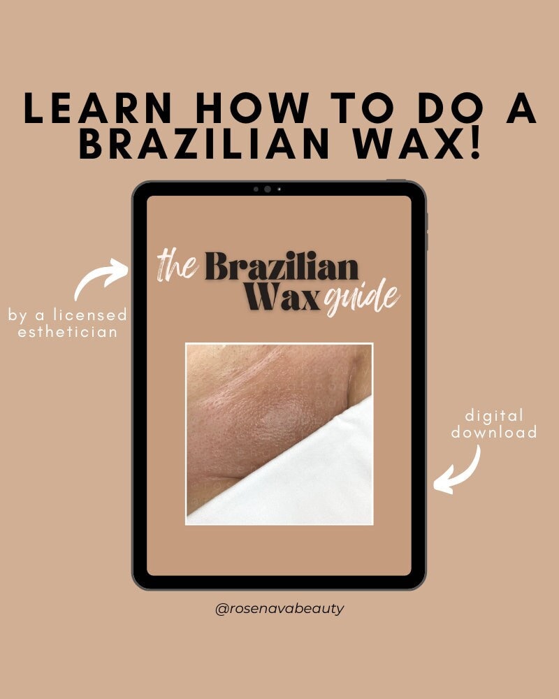 Brazilian Wax Guide Etsy