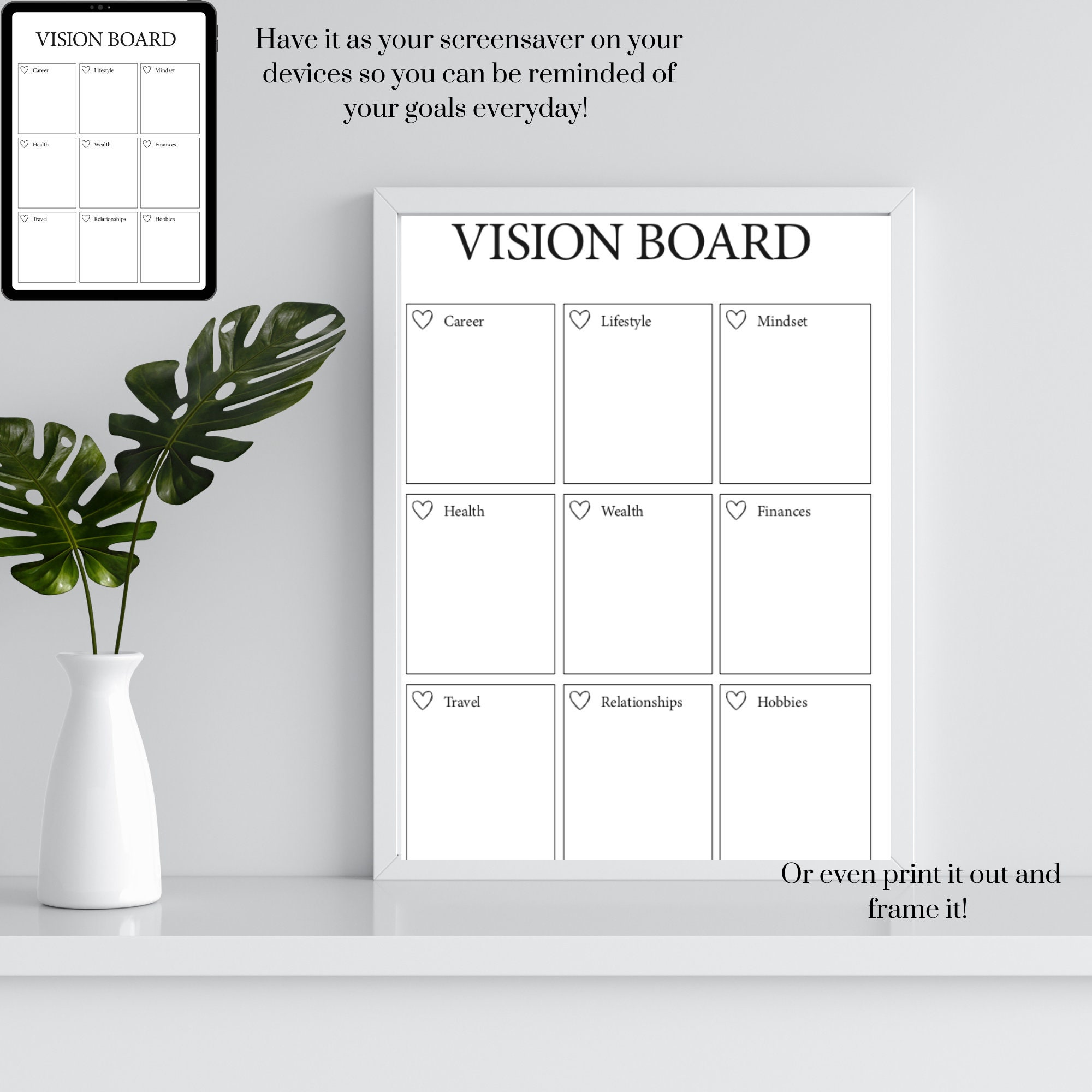 PRINTABLE VISION BOARDS 2022/2023 Etsy