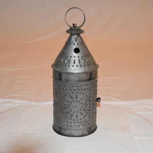 Unique Blacksmith's Candle Lantern, Rustic, Colonial