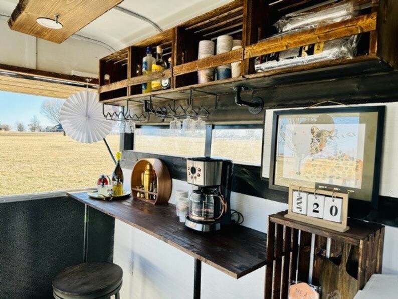 Vintage Horse Trailer Mobile Bar Etsy