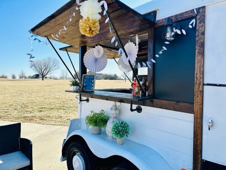 Vintage Horse Trailer Mobile Bar Etsy