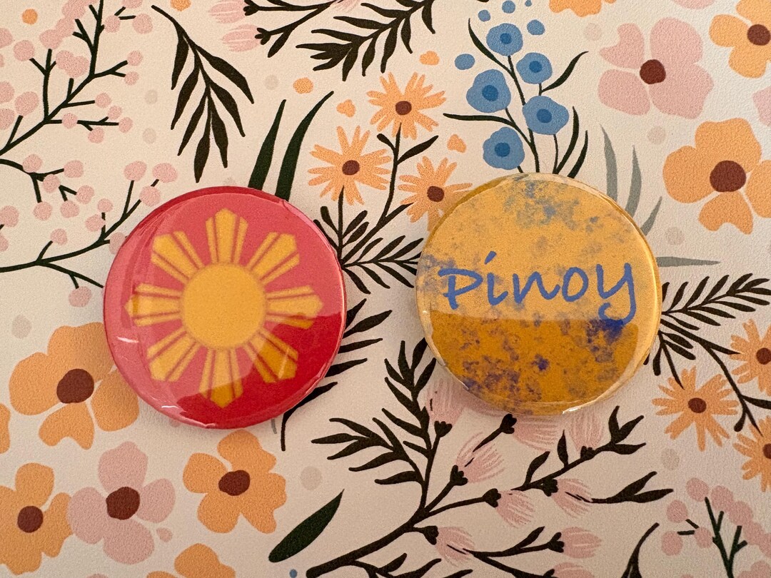 Pin In Tagalog Filipino Button Pins - Etsy