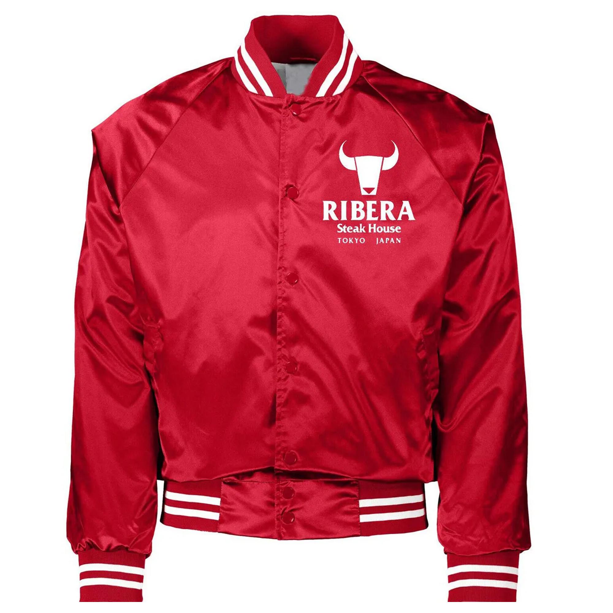 Ribera Steakhouse Tokyo Japan Bomber Jacket, Ribera Jacket, Ribera
