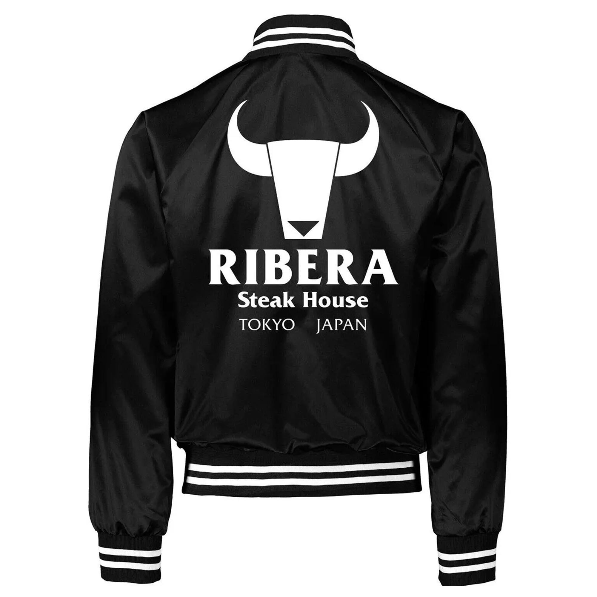 Ribera Steakhouse Tokyo Japan Bomber Jacket, Ribera Jacket, Ribera