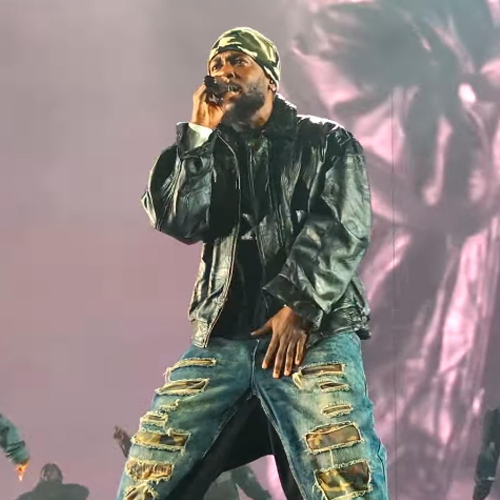 ダーツ ラグナロック パーカー Handmade Grand National Tour Kendrick Lamar Dice Leather Jacket