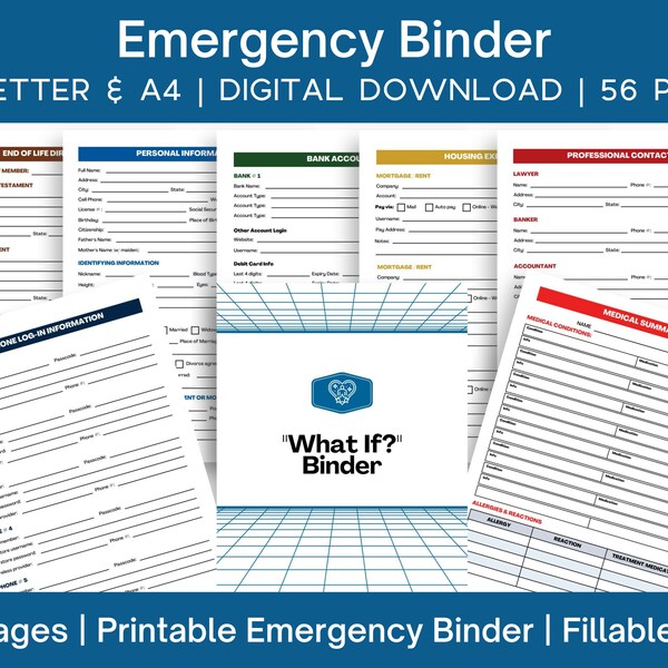 Life Binder - Etsy