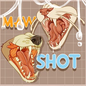 Furry Fursona Mawshot Commission
