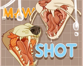 Furry Fursona Mawshot Commission