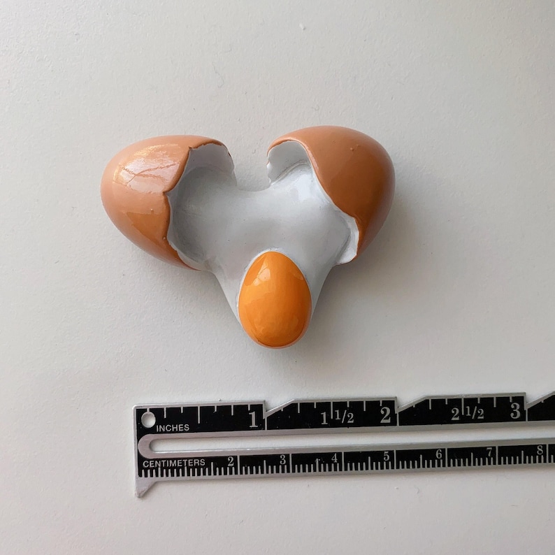 EggTastic Magnets | Fridge Magnets Dropping Egg