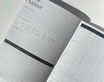 Pilates class planning journal