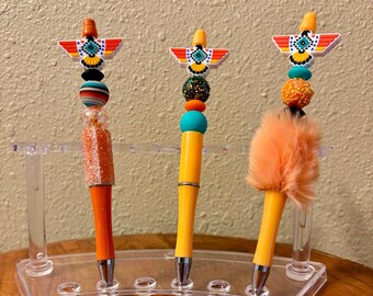 Southwest pens | Beaded pens | Faith based | Collection Pens | Colorful pens | Christian Pens | Faith Based Gift| Baby Cows | Cactuses |