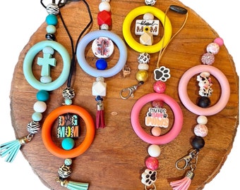 Handcrafted Car Charm | Beaded Freshie Hanger, Christian & Pet Lover Gifts