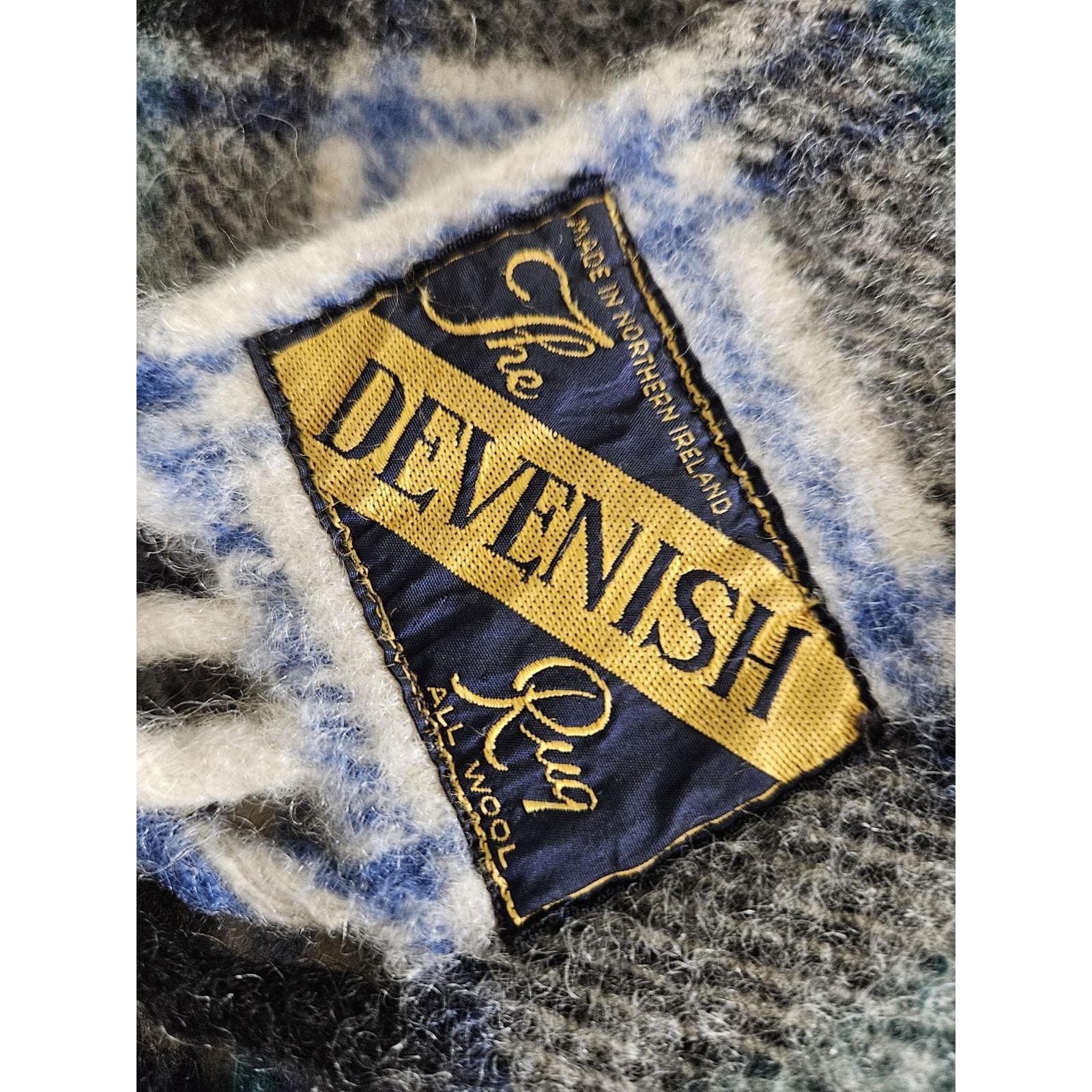 Vintage Irish Wool Blanket - Etsy