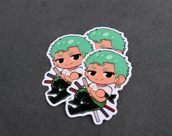 Pre-Timeskip Zoro Vinyl Sticker