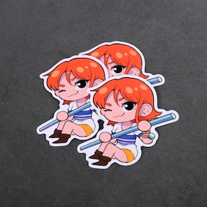 Pre-Timeskip Nami [One Piece] Vinyl Sticker