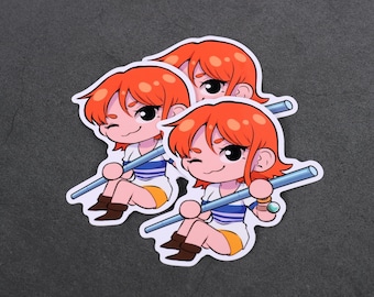 Pre-Timeskip Nami Vinyl Sticker