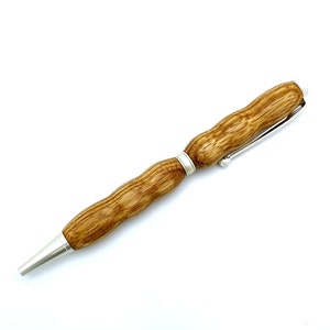 Handmade Wood Ballpoint Pen - Elm, Refillable