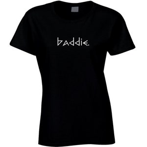 Baddie Black Statement Tee - Unleash Your Inner Diva