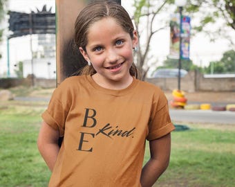 Be Kind - Freundlichkeit Statement T-Shirt | Jugend | Unisex